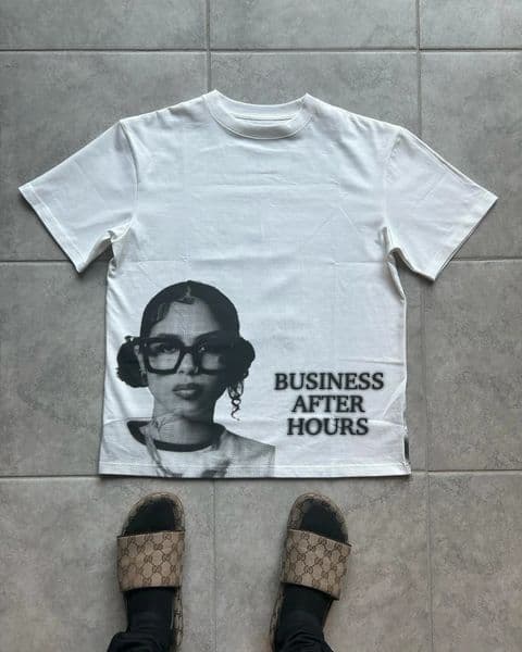 Y2K Hip Hop Character Printed Oversized T-Shirt - Unisex Casual Strtwear Retro Short Slve Tops L260611CVIB