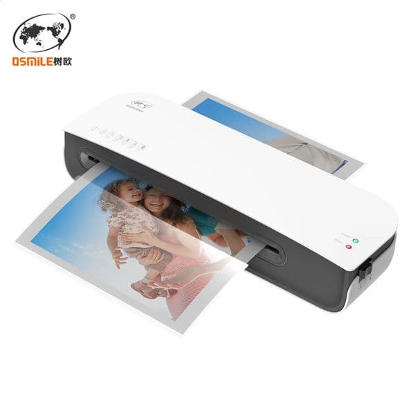 OSMILE SL289 Desktop Laminator Machine Set A4 Size and Cold Lamination 2 Roller System 9 inches Max Width for A4A5A6 240826