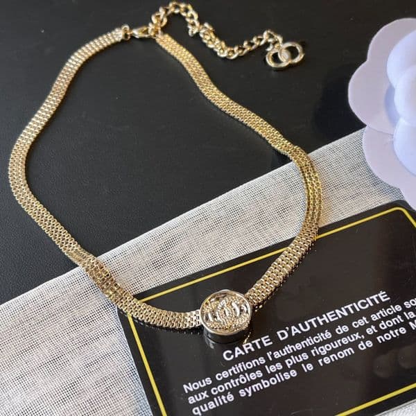Stainless Steel Necklaces With Simple Design Fordaily Wear Fashion Jewelry New Love Gifts Charm Necklace Brand Designer Gold Plated Long Chain