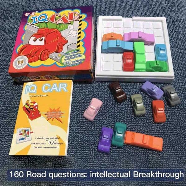 Childrens Gift Iq Developing Colorful Car Games Must Have Educational Toys Intelligent Games Problem Solving Fun W240827
