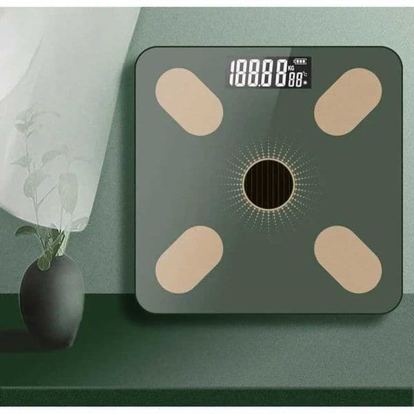 Body fat scale intelligent weight scale solar USB charging health monitoring wireless BMI body composition analyzer M240828