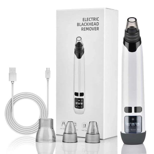 Blackhead remover Electric facial cleaning hole vacuum cleaner Ance remover Pimple facial cleaning skin washer Blackhead vacuum cleaner M240828