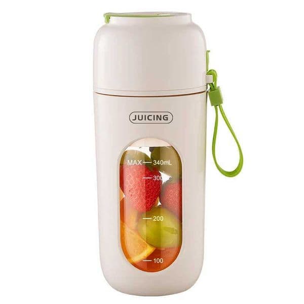 Portable cup juicer with 12 blades and 2 motors 1500mAh * 2 small household electric fruit mixer wireless automatic juicer M240828