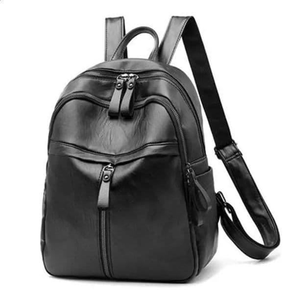 Sports Backpack Outdoor Ladies Storage Shoulder Bag Pu Soft Waterproof Bags 240829