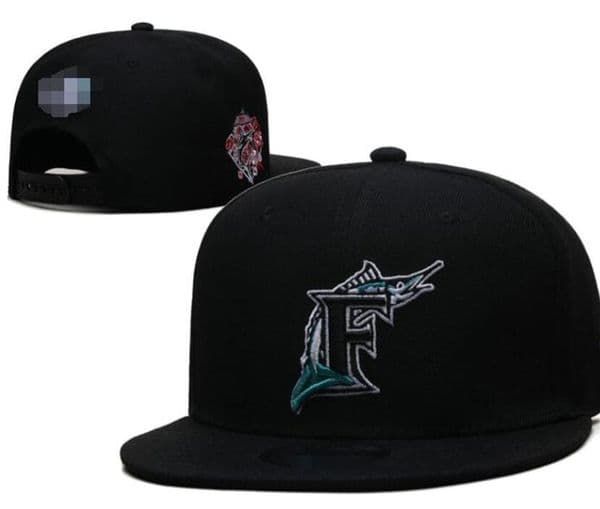 2024-25 Miami''Marlins''Baseball Unisex Fashion Cotton Ball Cap Baseball Snapback for Men Women Sun Hat Bone Embroidery Spring Cap Wholesale a10