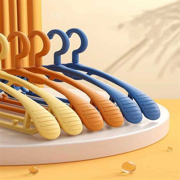 10 anti slip hangers wardrobe organizer hangers multifunctional hangers for clothing Trouser Skirt Clips hangers for outerwear wardrobe storage M240829