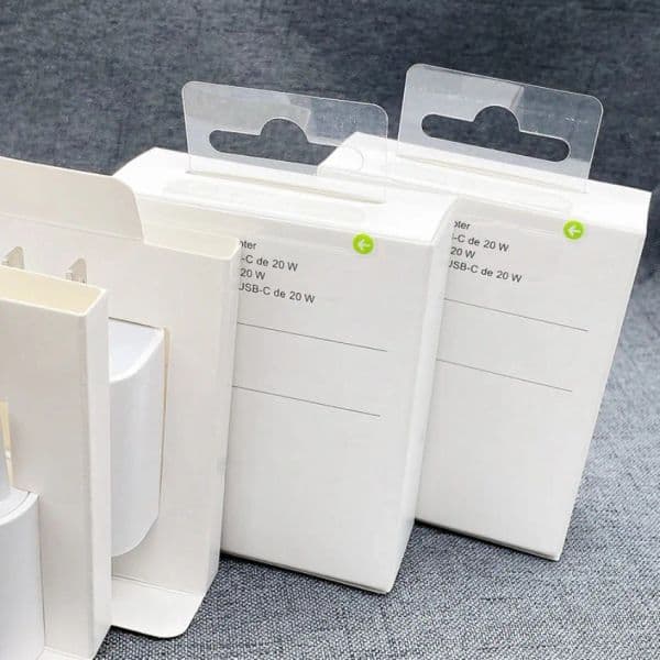 OEM Quality 20W PD type C USB charger Super fast charging USB EU US plug adapter mobile phone power delivery quick chargers for iPhone 16 15 14 13 12 11 x 7 8 Pro