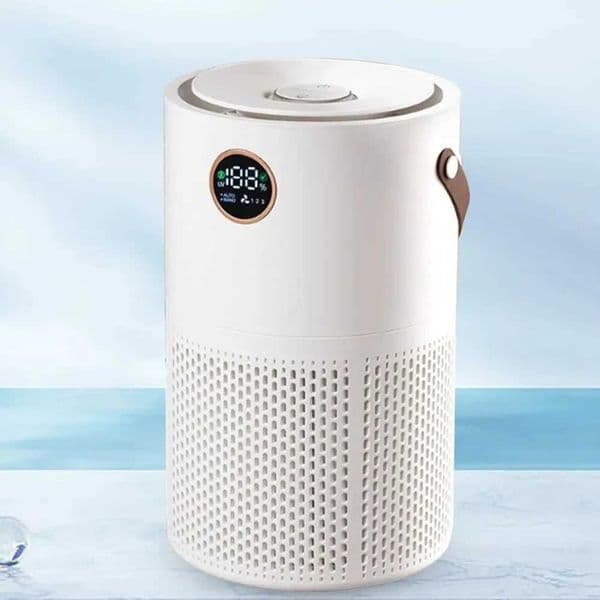Air Purifier 10000mAh Desktop Air Purifier Silent Negative Ion Air Purifier Portable Deodorizer Suitable for Bedroom Office Living Room M240830