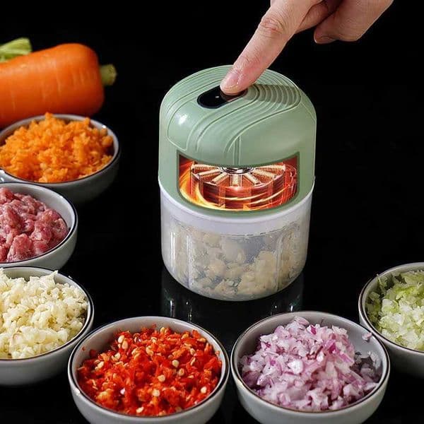 100ml/250ml mini electric garlic chopper wireless portable garlic chopper vegetable grinder chili onion cutter kitchen Utensils M240830