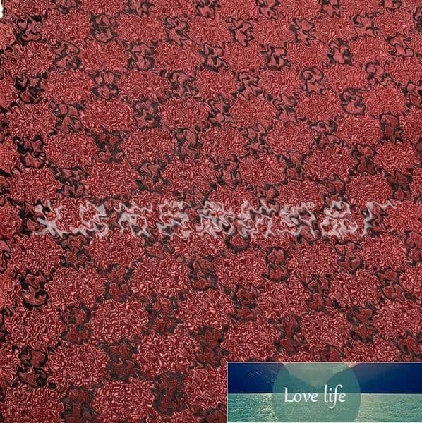 Color-woven jacquard fabric English letter retro fabric clothing clothing wallet shoes hat fabric Fashion