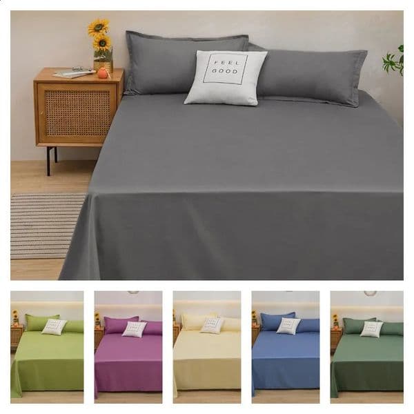 Sheet 1 tablet suitable for twin bed solid color ceiling single/large/large tablet 240830