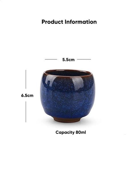 1 ice cracked ceramic tea cup ceramic espresso cup ceramic cup 240830