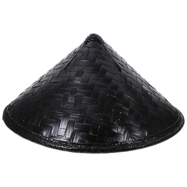 Hat Warrior Straw Hat Ninja Chinese Role Play Japanese Rice Asian Bamboo Cone Hat Party Farmer Cone Decorative Hat Decoration W240830