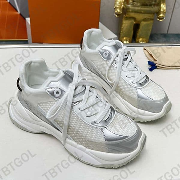 Designer Shoes Designer Run Sneakers Women Shoes Platform Trainers Rubber Outsole Casual Shoe Size With Box Bag