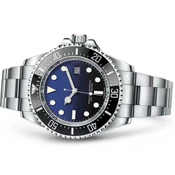 Designer's new style watch Watch Mens Miyota 8215 Movement Deep Ceramic Bezel Sapphire Cystal Stainless Steel Glide Lock Automatic Mechanical men Male Wristwatch
