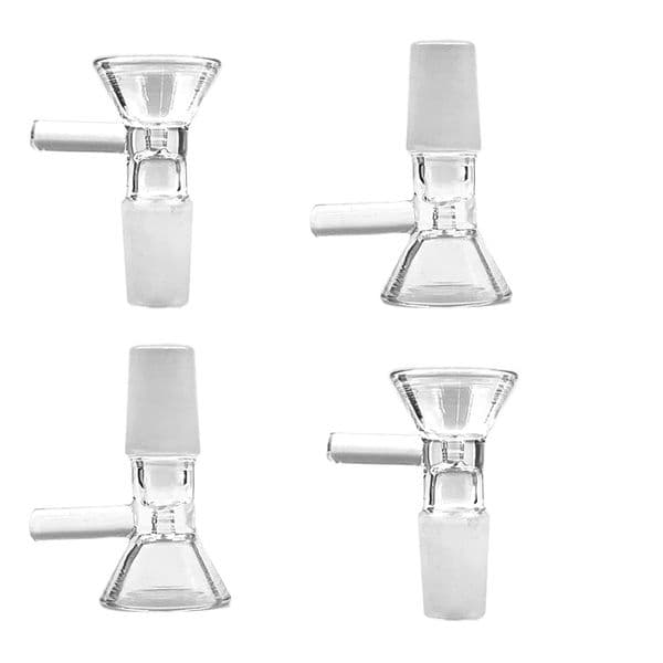 Bowl for Glass Bongs Funnel Bowls Pipes 5mm Thick slides piece heady wholesalers oil rigs pieces 14mm 18mm slide