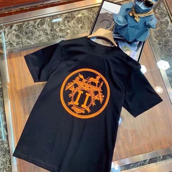Summer New Trendy Printed Short Sleeve T-shirt Personality Short Sleeve Shirt Trendy Brand Casual Men's Clothing T-shirts