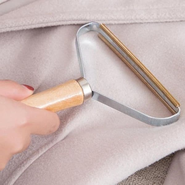 Hair Scraper Hair Remover Copper Brush Head Ball Remover Clothes Household Cleaning Portabl Hair Remover