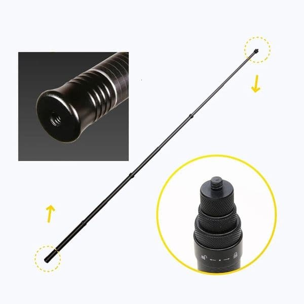 15m Ultralight Carbon Fiber Invisible Handheld Selfie Stick Extendable Pole Monopod For Insta360 ONE X2 R Accessories 240309