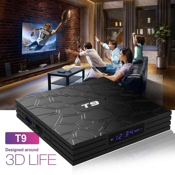 T Android Smart TV BOX RK Quad core GB Ram G Rom Digital Display Dual WIFI Bluetooth D HDR K Media Player