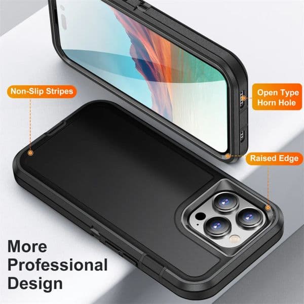new Case For iPhone 15 14 13 12 11 Pro Max XS XR 8 7 6 Plus Heavy Duty 2025 Shockproof Anti-Scratch Red Protective with Full Cover