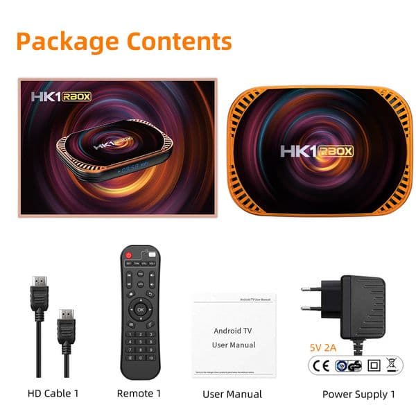 HK1 RBOX X4 Android 11 Amlogic S905X4 Smart TV BOX 4K 8K BT 4GB 32/64/128GB 2.4G&5G Wifi 1000M TVBOX Media Player Set Top Box