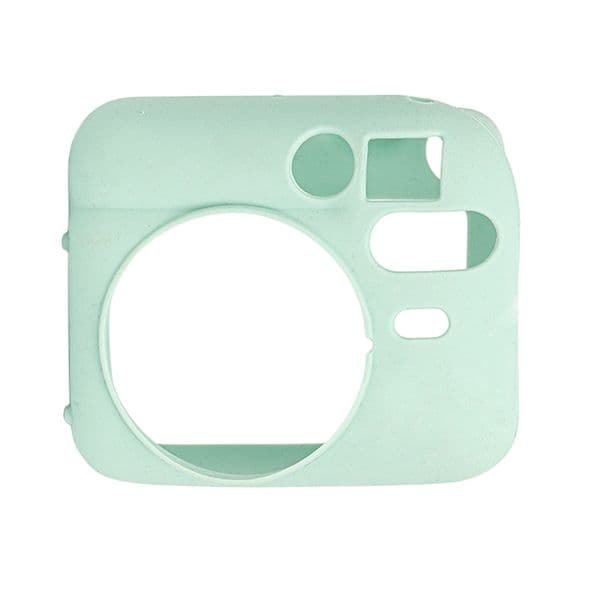 Silicone Instant Camera Cover Scratch-proof Soft Shell Protective Case Cover Bag Solid Color Wear-resistant for Instax Mini 12
