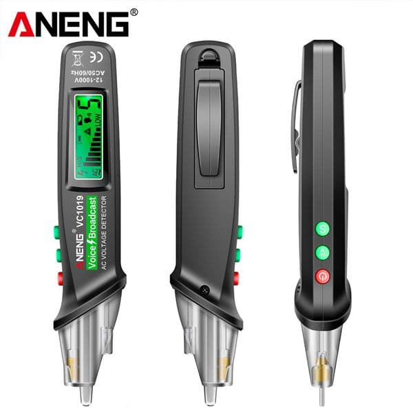 Digital Multimeter Smart Pen with LCD Display Continuity Live Meter Automatic Shutdown for Power Test for Circuit Maintenance