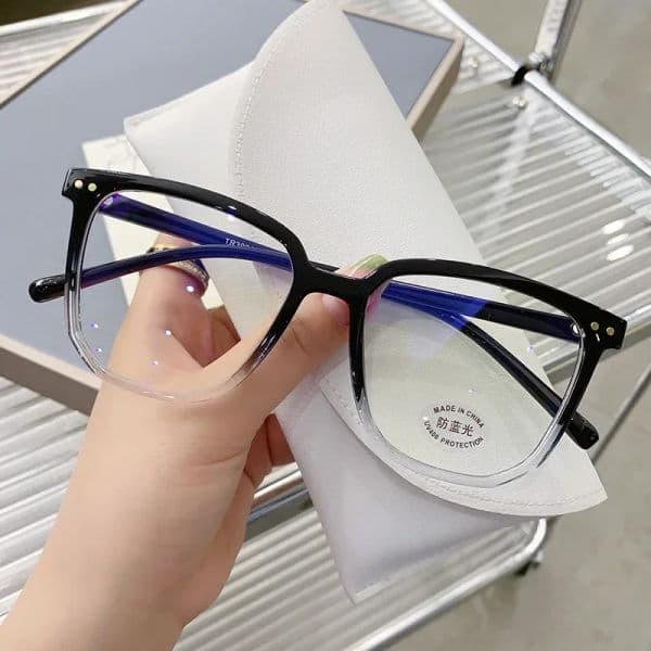 Men Women Ultralight Computer Glasses Trendy Clear Minus Diopter Eyeglassses Nearsighted Blue Light Blocking Eyewear Myopia