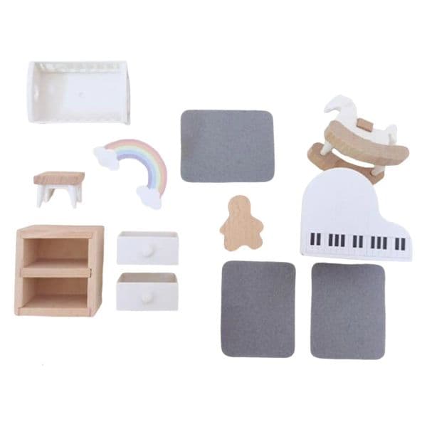 Miniature Doll House Furniture Kit Retro 2025 Style Scene Layout Handmade Wood 1:12 Scale for Traveling new Children Ornament Decoration