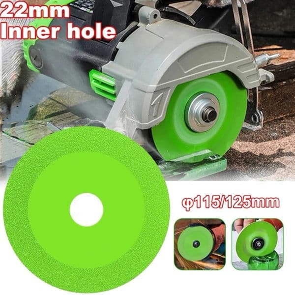 115/125mm Dia Glass Cutting Disc Brazing Saw 2025 Blade new Marble Ceramic Tile Jade Special Polishing Wheel