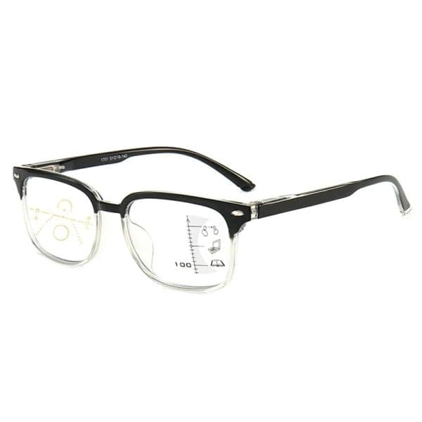 MODFANS Blue light blocking Progressive multifocal Far and near Reading glasses Presbyopic glasses for Men women with Reader