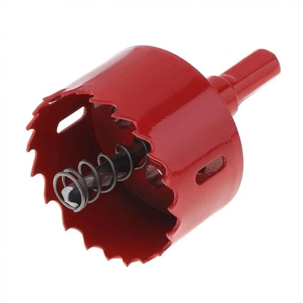 Small Size 50mm M42 Bi-Metal Hole Saw 2025 Drilling Hole Cut Tool for PVC Plate / Woodworking with new Sawtooth and Spring