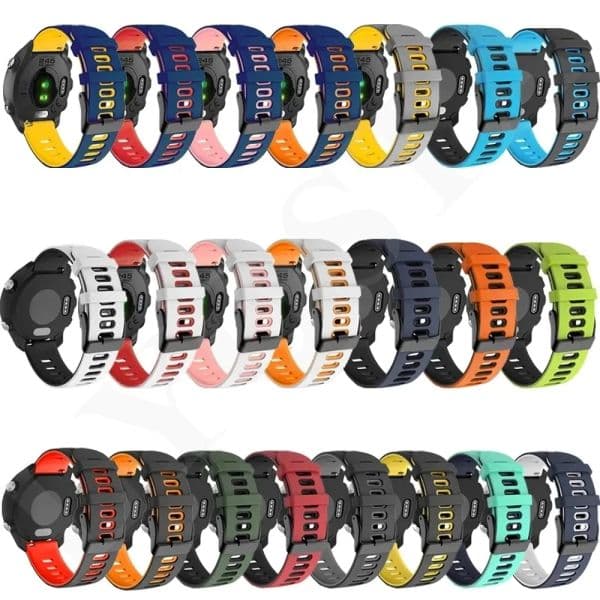 22mm Silicone Strap For COROS PACE 3/APEX 2 Pro/APEX Pro/APEX 46mm Smartwatch Band Replacement Wristband Accessories Bracelet