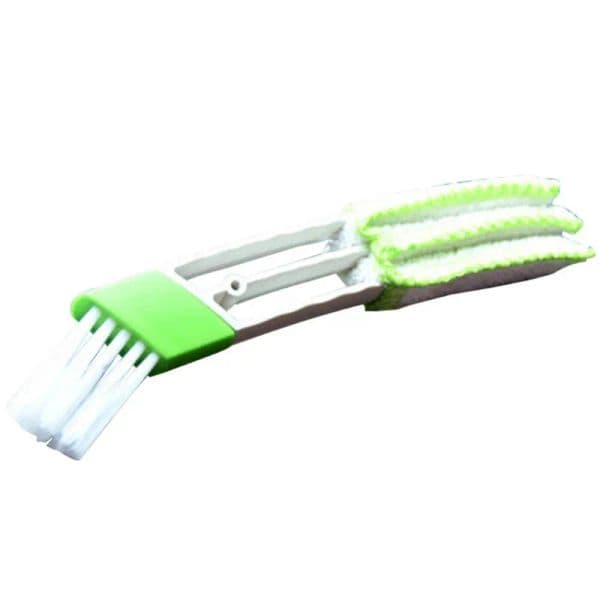 Dust Soft Brush Super Soft Multifunctional Air Conditioning Outlet Brush Double Headed Brush Car Gap Dust Removal Brush