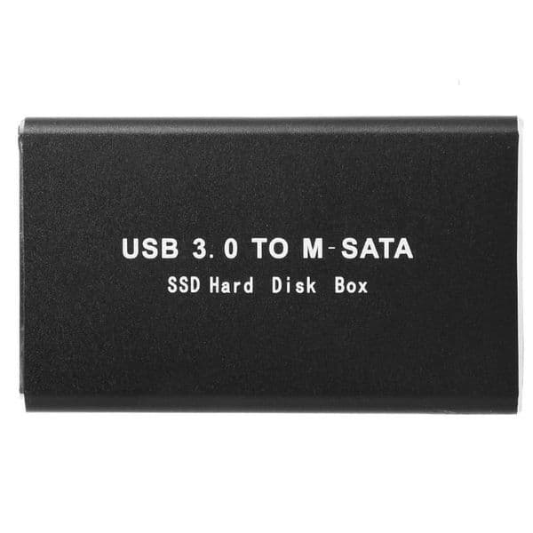 mSATA to USB 3.0 SSD 2025 Enclosure Hard Drive Case External new HD Hard Drive Disk Box Storage Case Adapter For KingSpec mSATA SSD 30*50