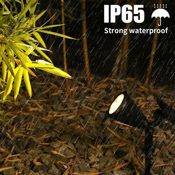 4led Solar Lamp Outdoor new Lights Changing Ground Gardening Garden Light 2025 Waterproof Ip65 Landscape Spotlights Garden Decoration