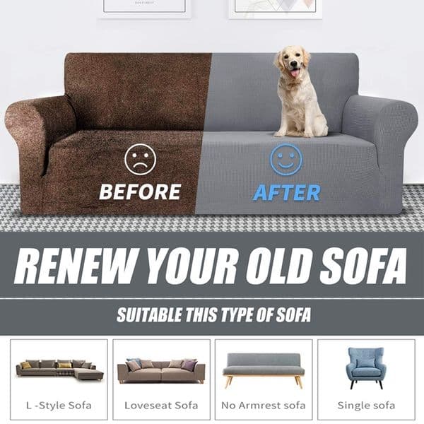 Stretch Jacquard Sofa Covers 2025 1 2 new 3 4 Seater Couch Cover for Living Room Thick Sofa Slipcovers for Pets Kids Furniture Protector