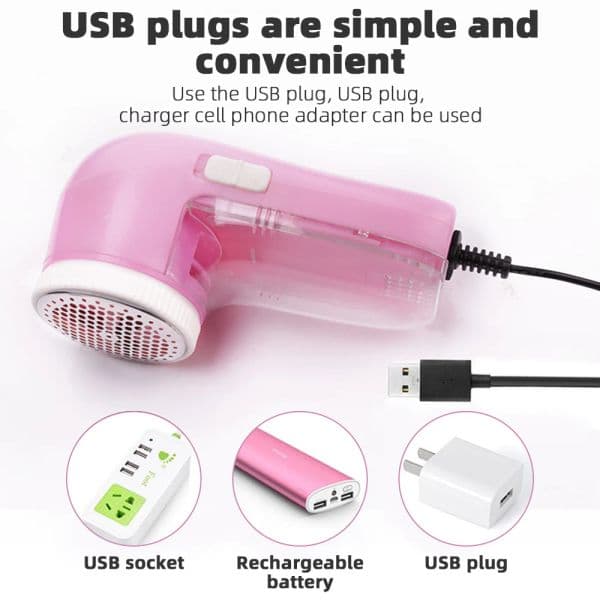 Electric Hair Ball Trimmer USB Socket High-power Clothes Shaver Clothing Ball Remover Household Coat Cleaning Dust Off Supplies