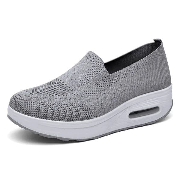 EOFK Women's Mesh Breathable Loafers Sneakers Solid Color Front Summer Walking Casual Shoes
