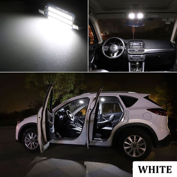 Car Interior Light LED For Audi A6 C5 C6 C7 4F S6 RS6 1998 1999 2011 2012 2013 2014 2018 2020 2022 Quattro Avant Canbus Lamp