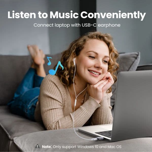 Ugreen USB C Adapter USB 3.0 2.0 Male to USB 3.1 Type C Female Type-C Adapter for Laptop Samsung Xiaomi 10 Earphone USB Adapter