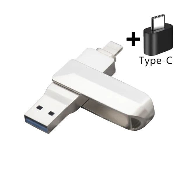 new usb 3.0 flash drives 64G OTG Type C pen drive 128GB 2025 pendrive 256GB cle usb memory 512GB Key usb stick 64GB For iphone