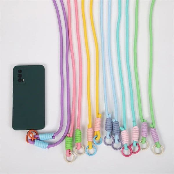 Polyester Lanyard Durable Cell Phone Hand Strap For Mobile Devices Crossbody Lanyard Mobile Phone Straps Best Seller Wrist Rope