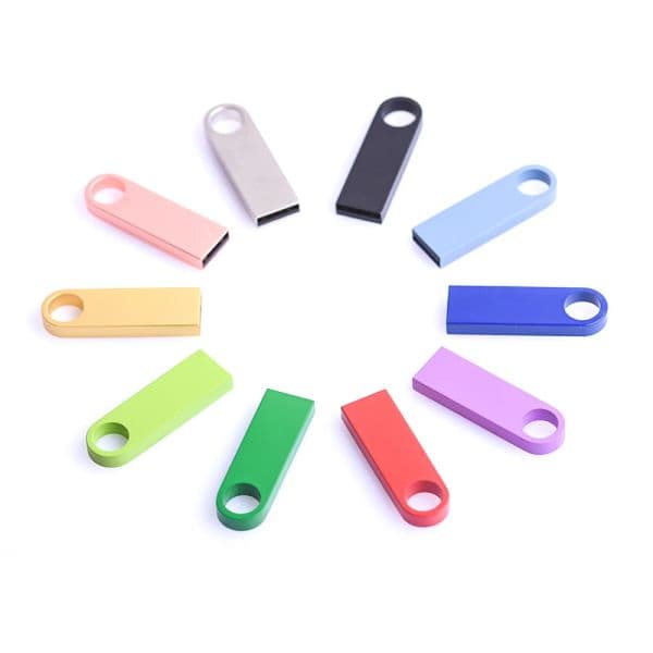 SHANDIAN Metal USB 2.0 Flash Drive 2025 64GB Pendrive16GB new High Speed Waterproof Pen Drive 128GB Memory Stick Gifts Key Chain