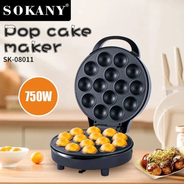 Houselin Pop Cake Maker, Make 14 Cakes, Nonstick Waffler Iron