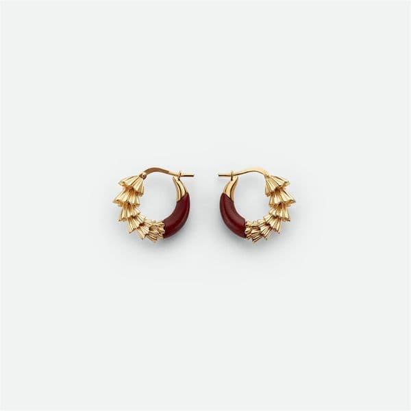 French Dragon Scale Colored Earrings for Women 2024SS Unique Light Luxury Design Exquisite Vintage High end Party Charm Jewelry L260515