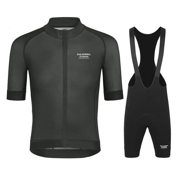 2026 New Pas Normal Studios Set Summer Bicycle Racing Suit Mens outdoor Bike MTB Maillot PNS Short Sleeve Cycling Clothing 240422 Free Shipping