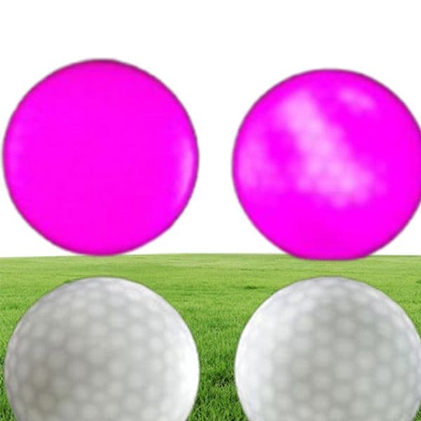 per pack HiQ USGA Led Golf Balls for night training Golf Practice Balls with 6 colors