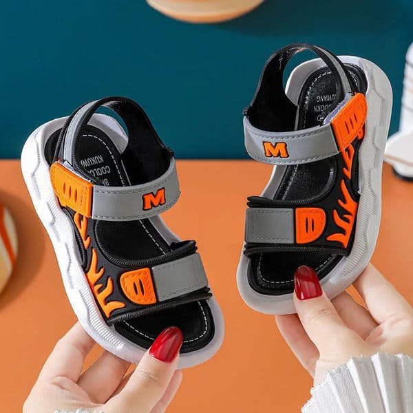 2026 New Summer Boys Shoes 112 Years Old Baby Childrens Sandals Nonslip Children Soft Bottom Beach 240506 Toy